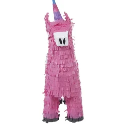 Piñata lama licorne rose en carton-Gifi Hot