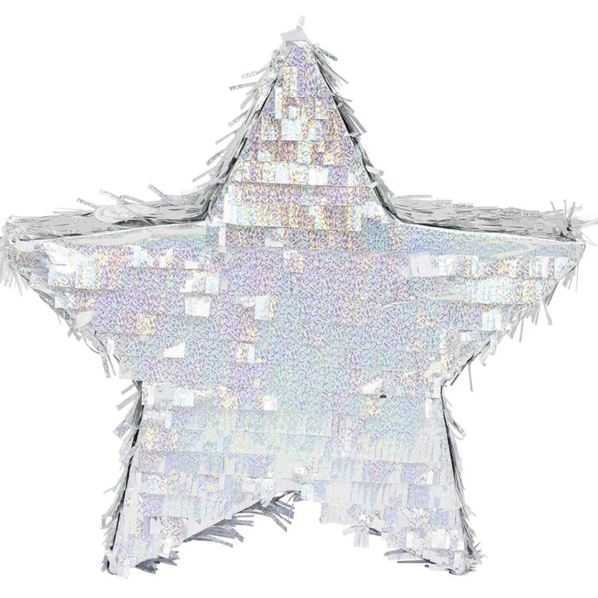 Piñata étoile argentée en carton-Gifi Sale