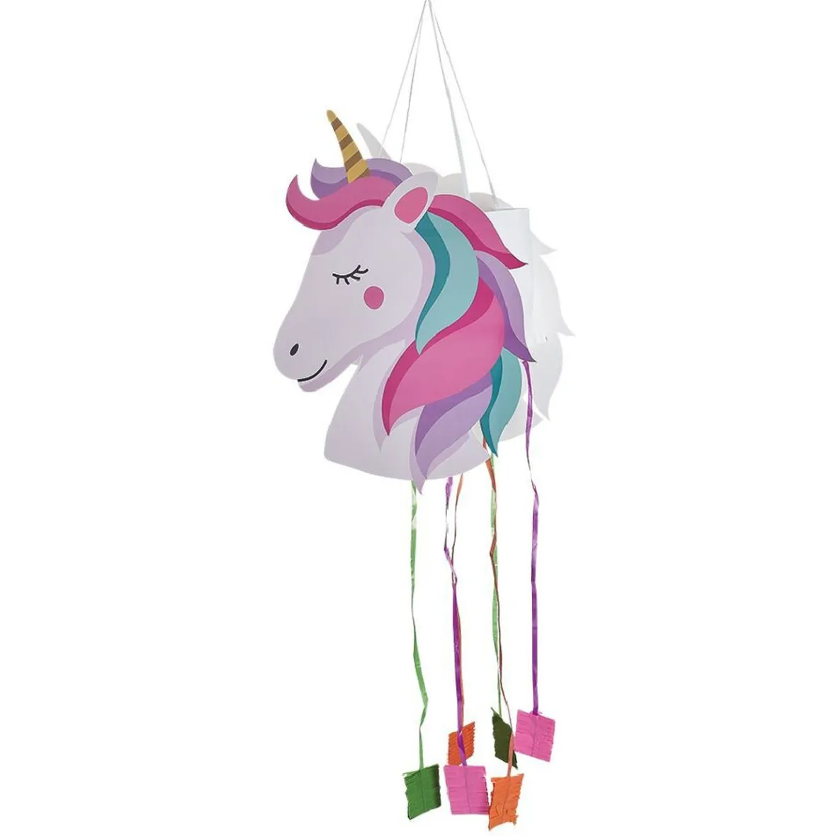 Piñata tête de licorne à remplir-Gifi Clearance