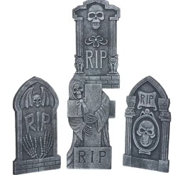 Pierre tombale décoration halloween x4-Gifi Sale