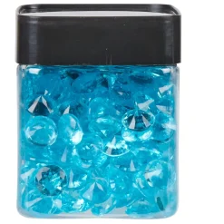 Pierres décoratives imitation diamant bleu turquoise-Gifi Best