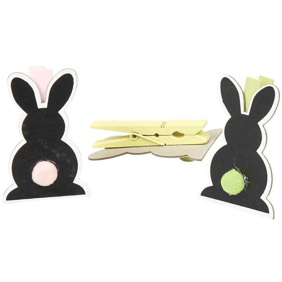 Pince ardoise lapin x3-Gifi New