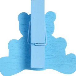 Pince ardoise ourson bleu x6-Gifi Clearance