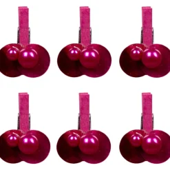 Pince coquillage rose fuchsia x6-Gifi Sale