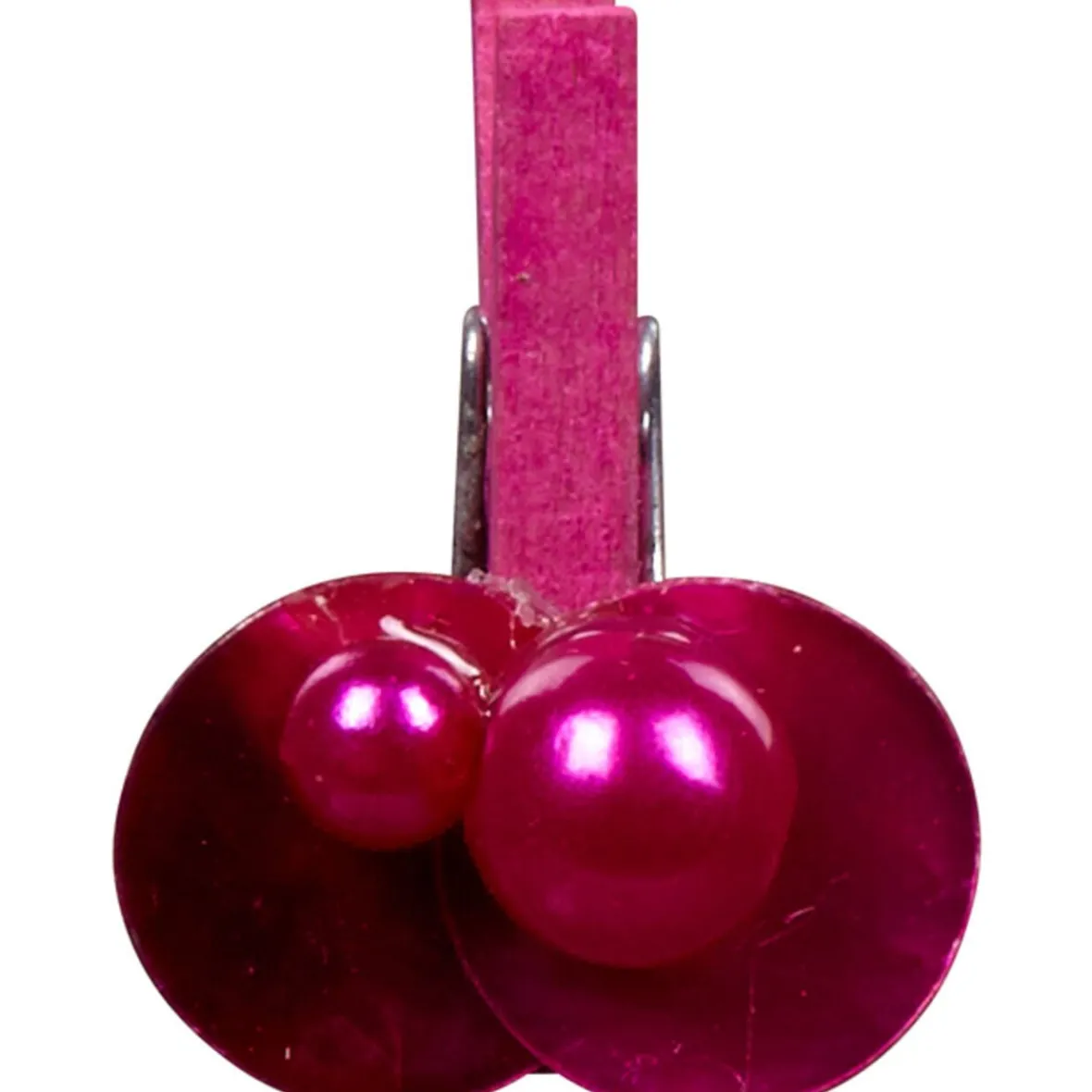 Pince coquillage rose fuchsia x6-Gifi Sale