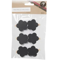 Pince étiquette ardoise x6-Gifi Online