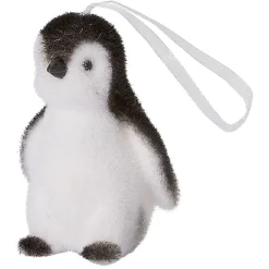 Pingouin de Noël à suspendre noir et blanc-Gifi Clearance