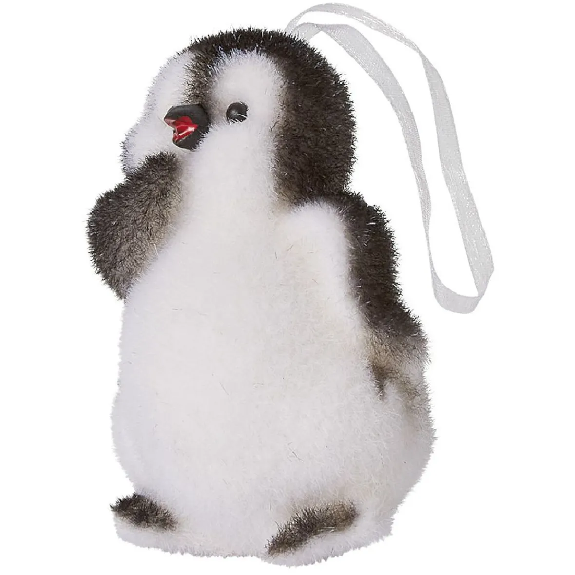 Pingouin de Noël à suspendre noir et blanc-Gifi Clearance
