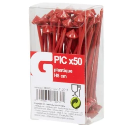 Pique à apéritif rouge x50-Gifi Online