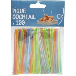 Pique à cocktail plastique x 100-Gifi Discount