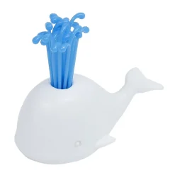 Pique apéritif avec support baleine blanche-Gifi