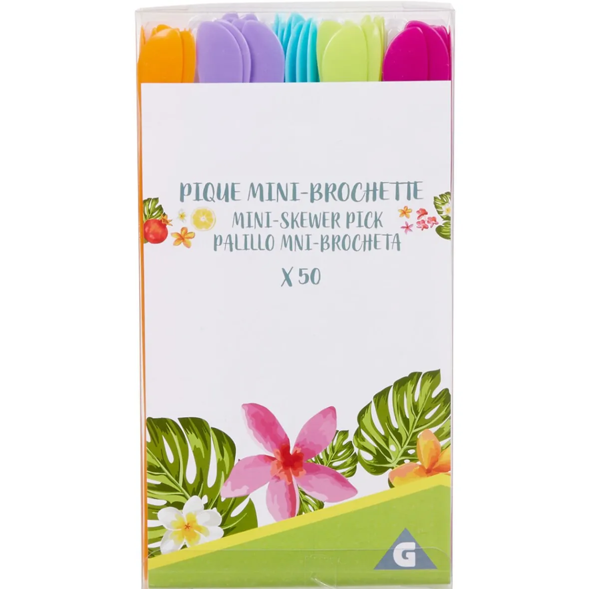 Pique brochette plastique X 50-Gifi Best