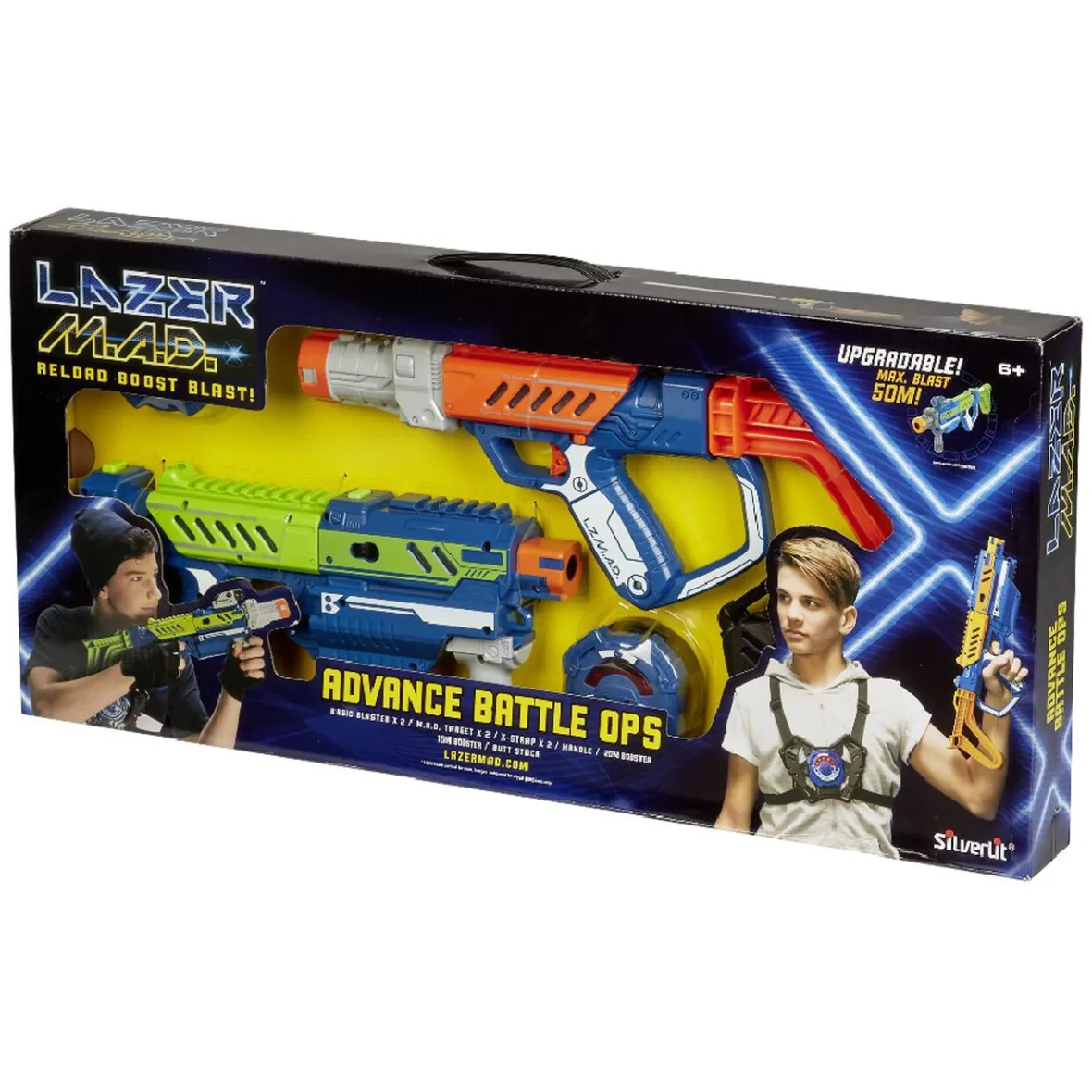 Pistolet Lazer Mad Advance Battle Ops x2-Gifi Sale
