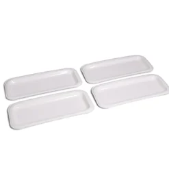 Plat à cake x4 en carton blanc 15,5x34cm-Gifi Hot