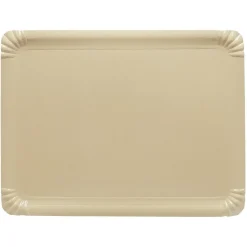 Plateau en carton blanc crème x10-Gifi