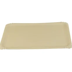 Plateau en carton blanc crème x10-Gifi