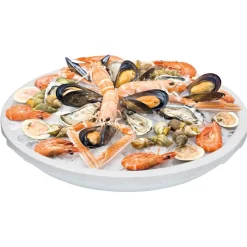Plateau fruits de mer rond polystyrène-Gifi Sale