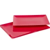 Plateau plastique fuchsia x2-Gifi Best