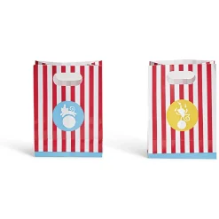 Pochette cadeau Circus en papier x 10-Gifi Hot