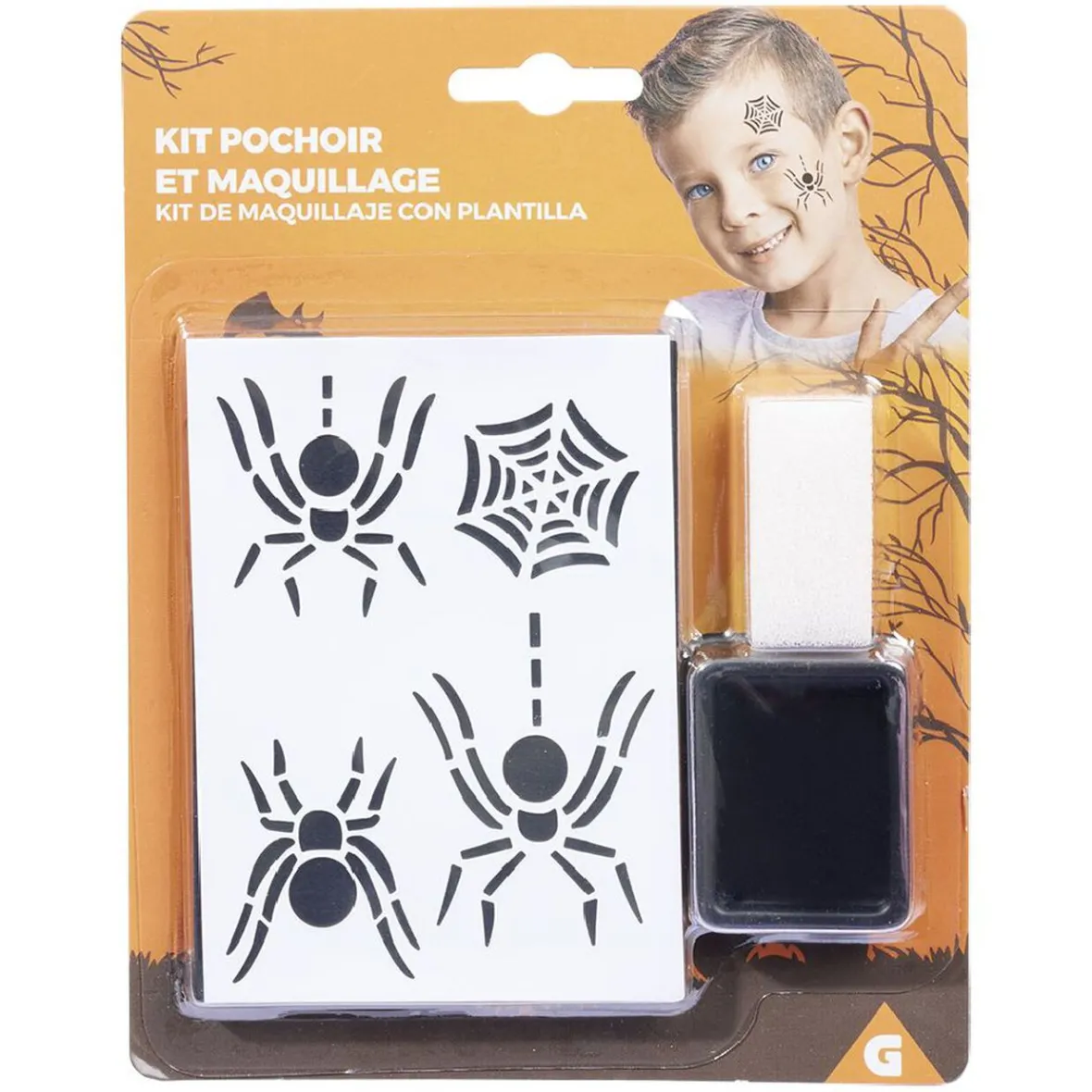 Pochoir à maquillage Halloween-Gifi Sale