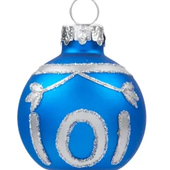 Porte nom bleu argenté x6-Gifi Hot