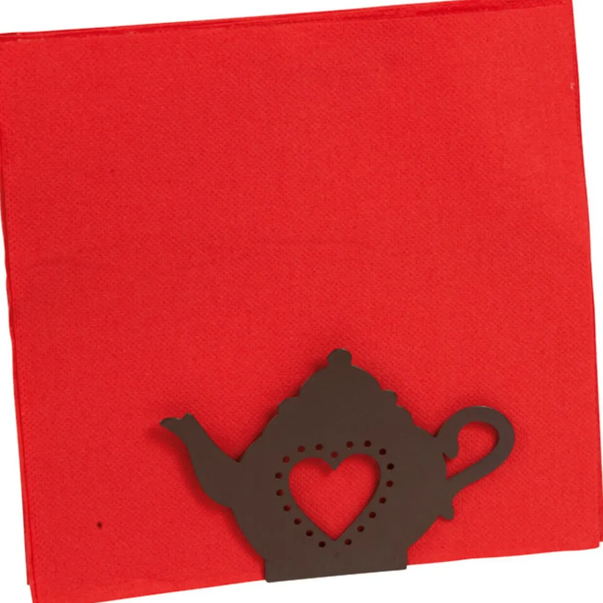 Porte serviette design théière-Gifi Online