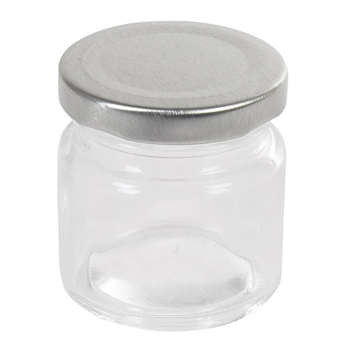 Pot à dragées en verre avec bouchon métal x6-Gifi Sale