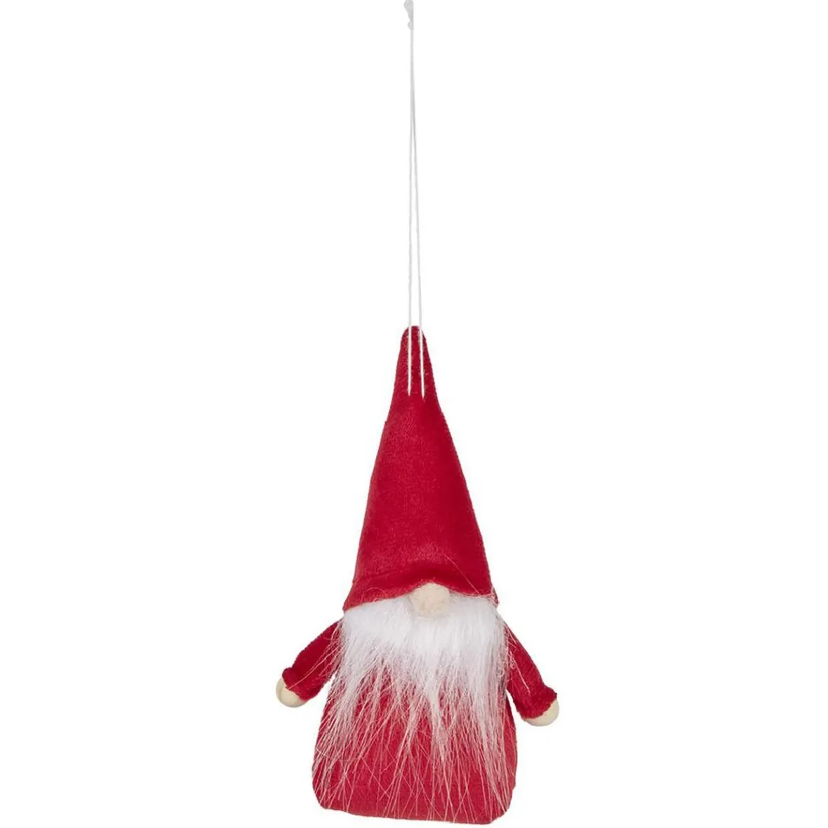 Père Noël en textile à suspendre-Gifi Discount