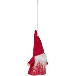 Père Noël en textile à suspendre-Gifi Discount