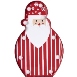 Père Noël rouge et blanc lumineux à poser-Gifi Best