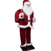 Père-Noël animé musical H180cm-Gifi Best