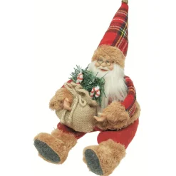 Père-Noël assis à poser décoration-Gifi Online