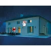 Projecteur animé musical Père-Noël et bonhomme de neige 8 LED-Gifi Hot