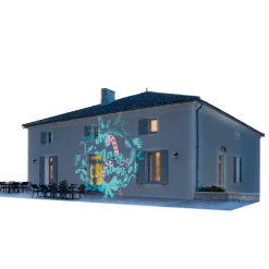 Projecteur de Noël Extérieur à led lumière animée et fixe-Gifi Hot