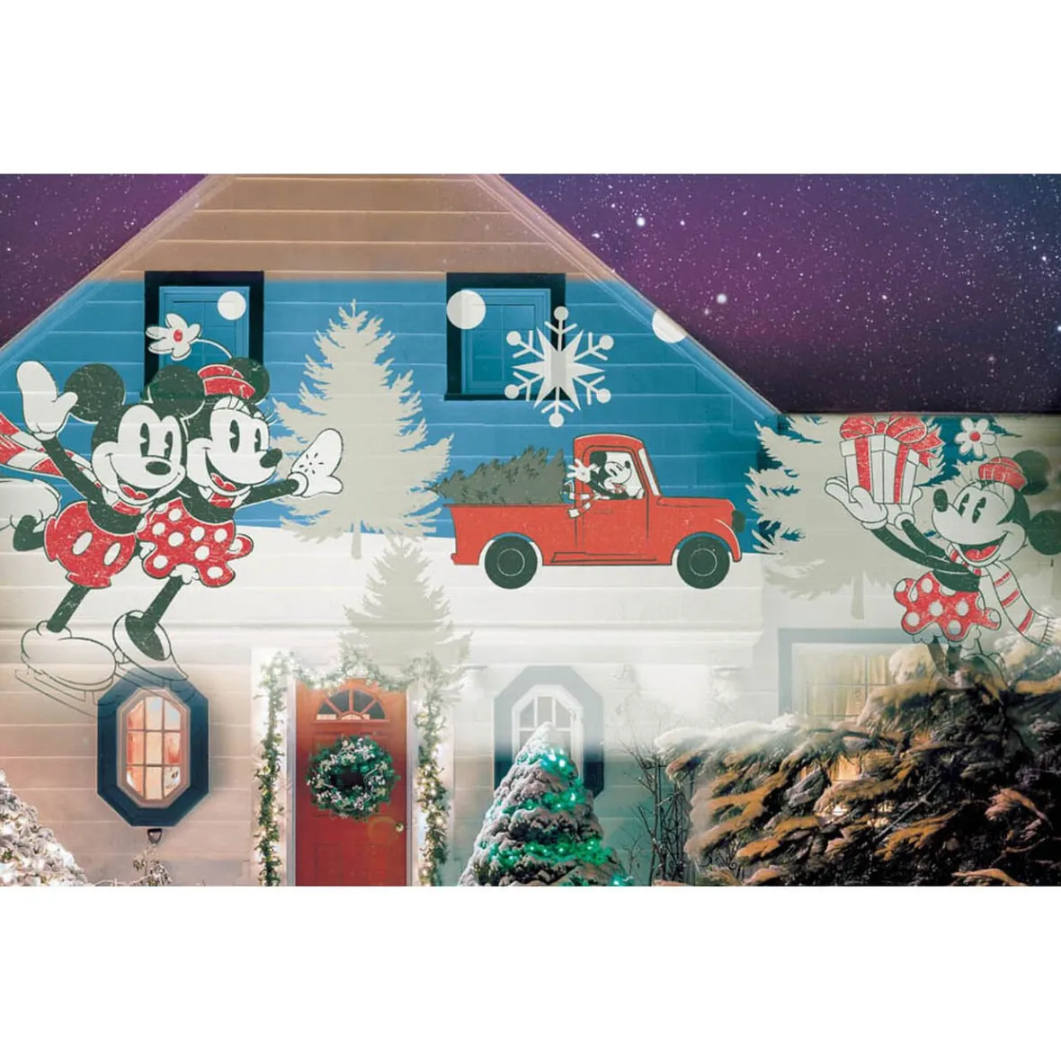 Projecteur Disney musical extérieur 1 LED-Gifi Best