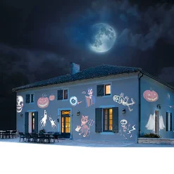Projecteur extérieur à planter 3 films Halloween-Gifi Discount