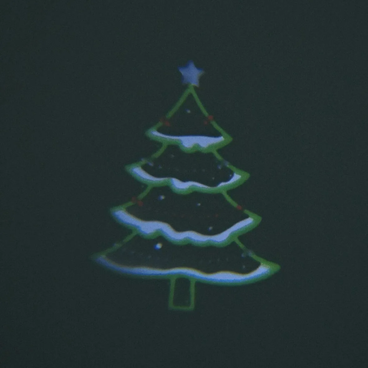 Projecteur extérieur LED solaire Noël motifs animés-Gifi Clearance