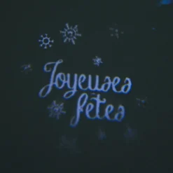 Projecteur extérieur LED solaire Noël motifs animés-Gifi Clearance