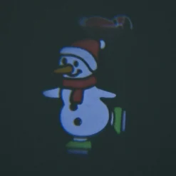 Projecteur extérieur LED solaire Noël motifs animés-Gifi Clearance