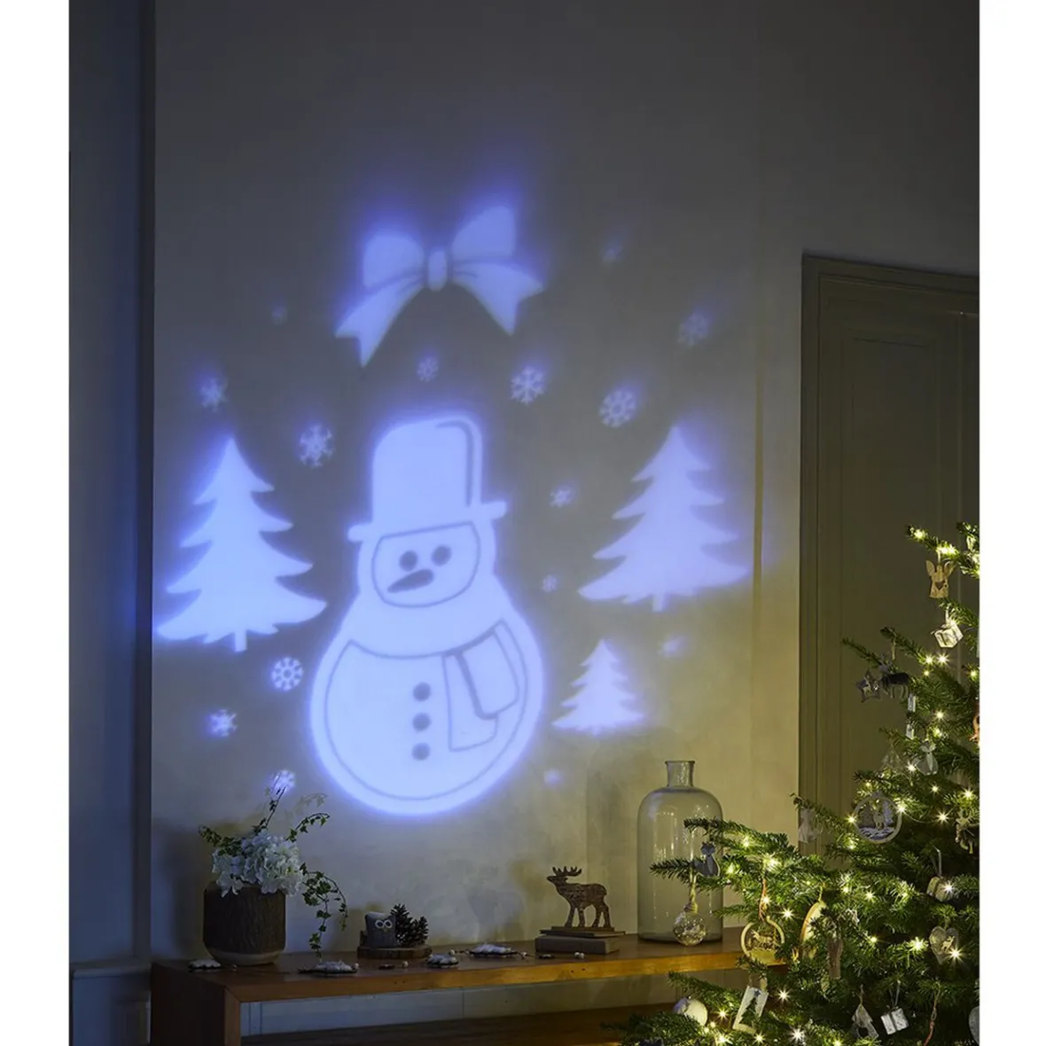 Projecteur intérieur LED Noël motifs animés-Gifi Hot