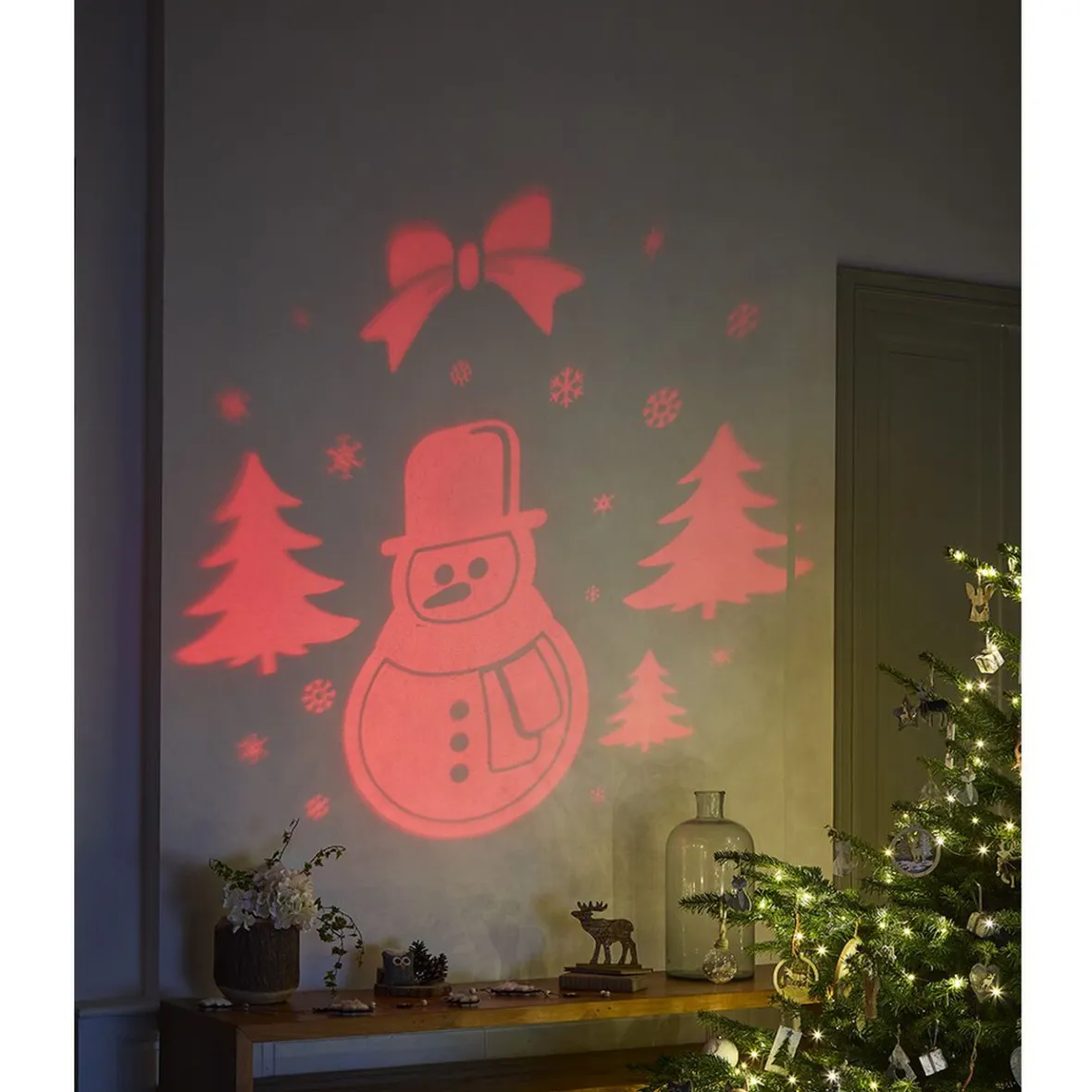 Projecteur intérieur LED Noël motifs animés-Gifi Hot