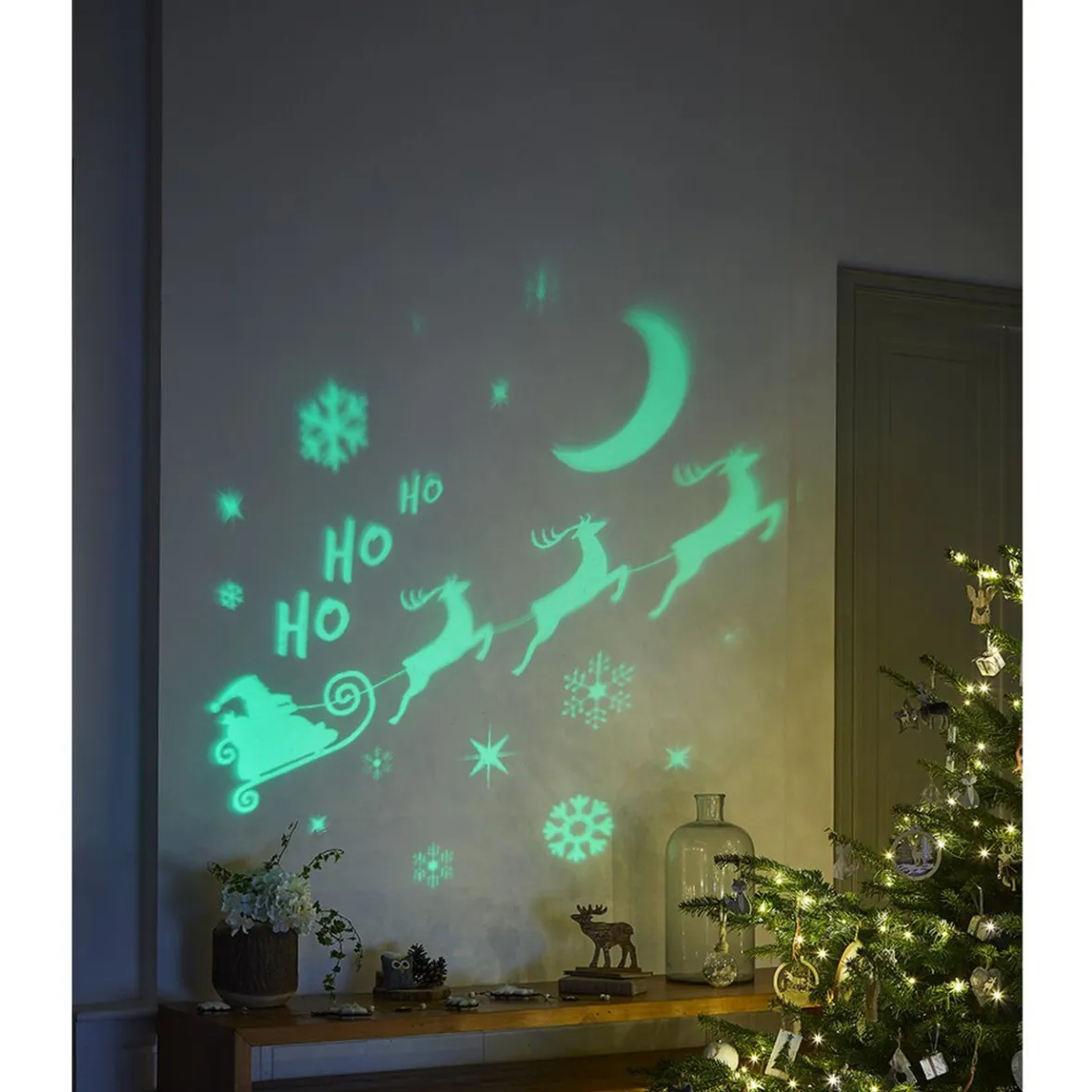 Projecteur intérieur LED Noël motifs animés-Gifi Hot