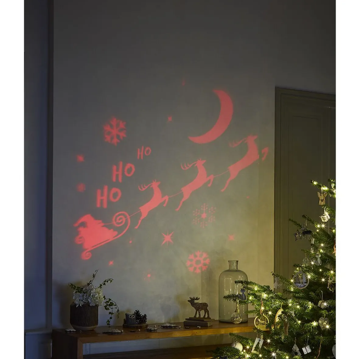 Projecteur intérieur LED Noël motifs animés-Gifi Hot