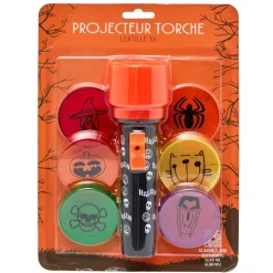 Projecteur lampe torche 6 lentilles Halloween-Gifi New