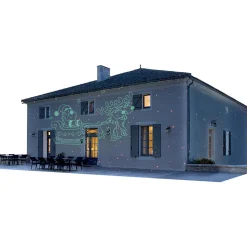 Projecteur laser animé ou fixe motifs Père Noël et points-Gifi Clearance