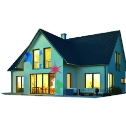 Projecteur laser Luminight motifs Noël multicolore-Gifi Best