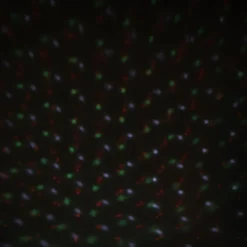 Projecteur LED 10 motifs effet chute de neige animé et fixe-Gifi