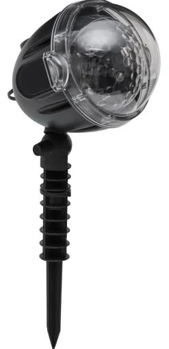 Projecteur LED 9 motifs flocons étoiles animé et fixe-Gifi Clearance