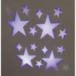 Projecteur LED animé 4 motifs étoiles points extérieur-Gifi Clearance