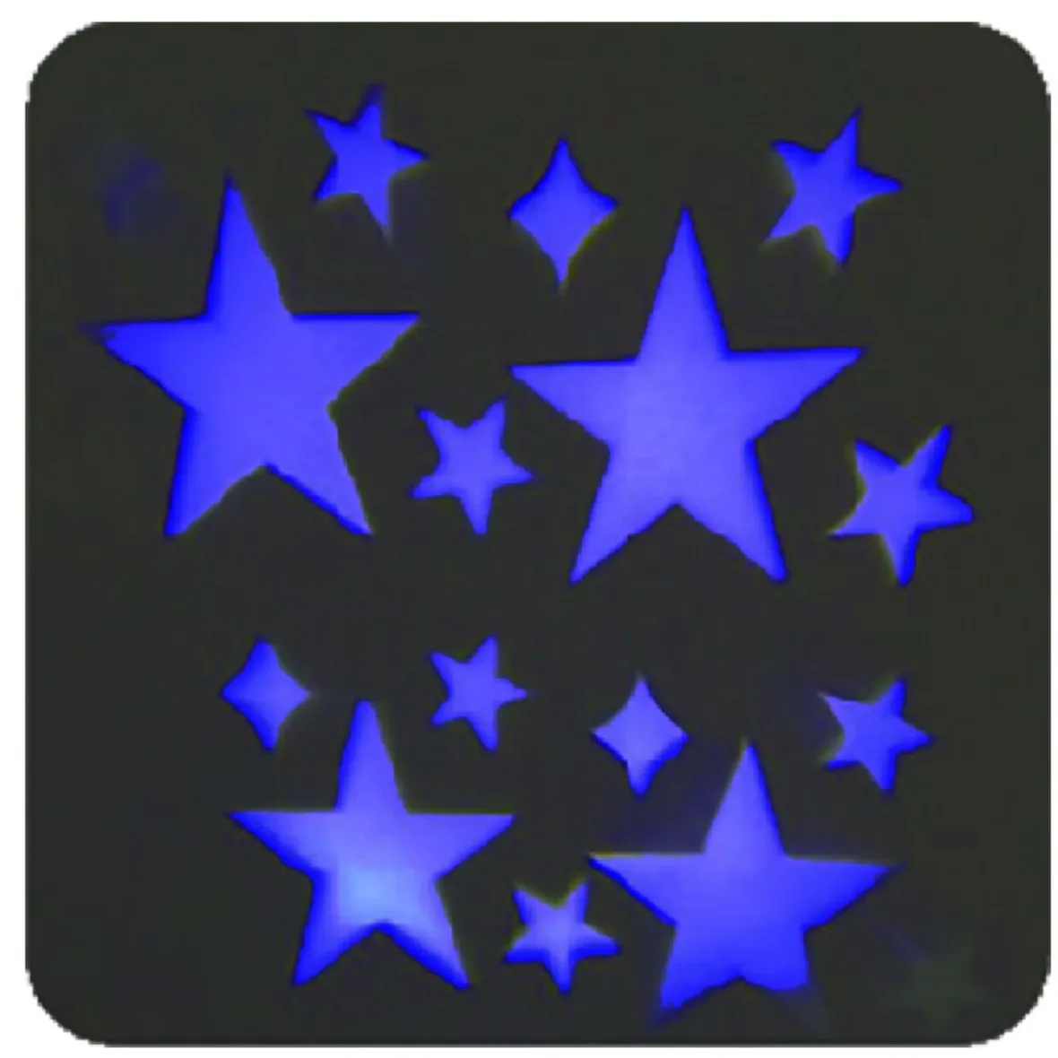 Projecteur LED animé 4 motifs étoiles points extérieur-Gifi Clearance